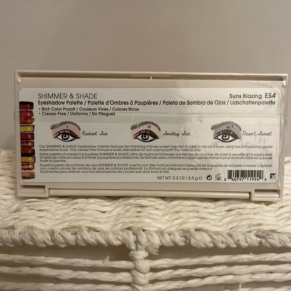 Drew Barrymore Suns Blazing Flower Eyeshadow Palette NIP